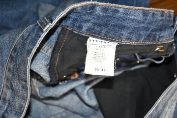 Pierre Balmain spodnie męskie jeans 33/34