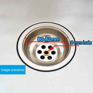 Сушилка для кухонной раковины закрывает корзину-воронку для бассейна.