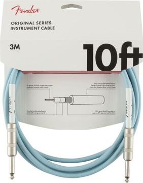 Fender Original 10' Daphne Blue niebieski 3m