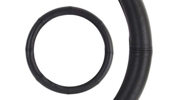 Чехол на руль, натуральная кожа, L 39-41