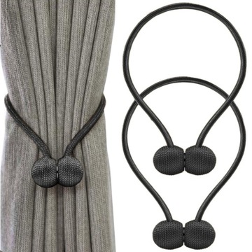 KLAMRY OZDOBNE SPINKI UPIĘCIA DO ZASŁON FIRAN NA MOCNY MAGNES MAGNETYCZNE