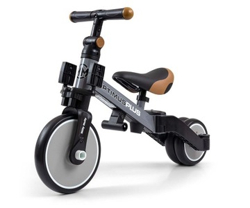 Трехколесный велосипед 4-в-1 с ручкой Optimus Plus Milly Mally