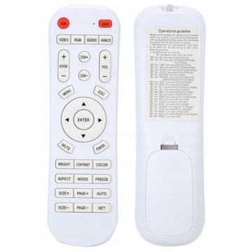 ПУЛЬТ ДИСТАНЦИОННОГО УПРАВЛЕНИЯ ДЛЯ ПРОЕКТОРОВ ACER TOSHIBA SANYO SONY NEC