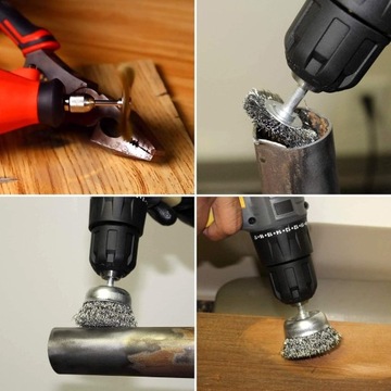 НАБОР ПРОВОЛОЧНЫХ ЩЕТКОВ ДЛЯ ДРЕЛ И ОТВЕРТОК 45 шт.