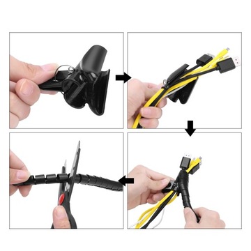 КАБЕЛЬНЫЙ ОРГАНАЙЗЕР КРЫШКА КАБЕЛЯ 3М 16ММ