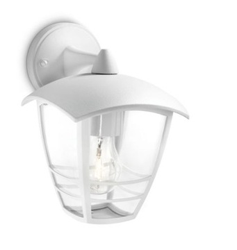 Lampa ogrodowa zewnętrzna biała klasyczna CREEK 60W 15381/31/16 PHILIPS