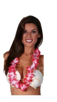 SUPER Kwiaty Hawajskie Różowe Mega 18326BZ