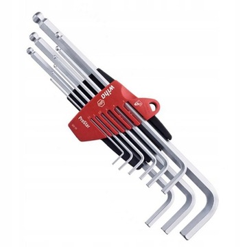 WIHA 369S9 Zestaw kluczy imbusowych L HX 1,5-10mm
