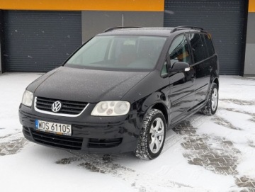 Volkswagen Touran I 1.6 102KM 2004 Volkswagen Touran Navi Alu Tempomat Serwis Gwarancja 1.6 BenzynaLPG 102KM, zdjęcie 8
