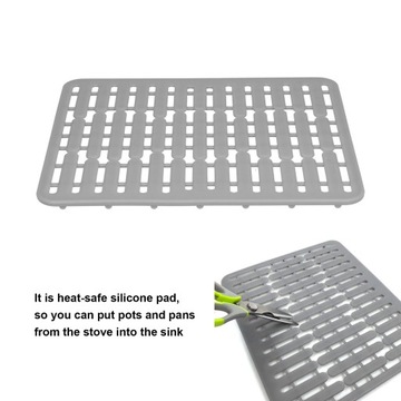 СИЛИКОНОВЫЙ КОВРИК ДЛЯ СЕРОЙ РАКОВИНЫ