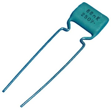 10x Kondensator Miflex MKSE 018-02 47nF/250V-