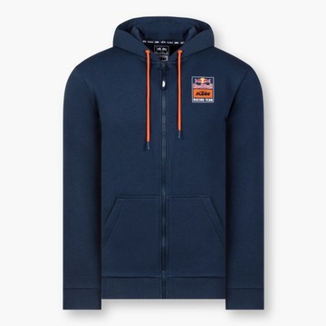 RED BULL Bluza Męska KTM Team Backprint Navy 23 M