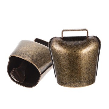 DZWONKI Z BRĄZU DO WYPASANIA BYDŁA DOSTAWA 2 SZT