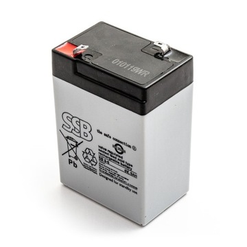 Akumulator SSB SB 5-6 6V 5Ah AGM