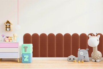 Мягкая стеновая панель FENCE 30x80 DIRTY PINK SOFT VELOR THICK