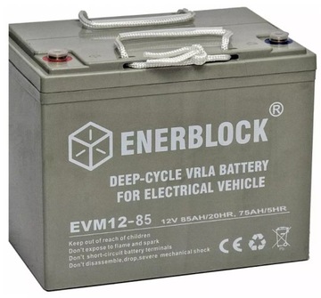 Akumulator Enerblock 12 V 85 Ah