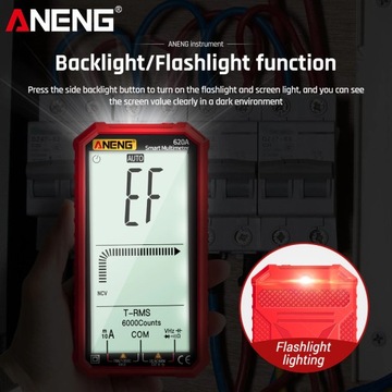 УНИВЕРСАЛЬНЫЙ МУЛЬТИМЕТР ANENG 620A TRUE RMS