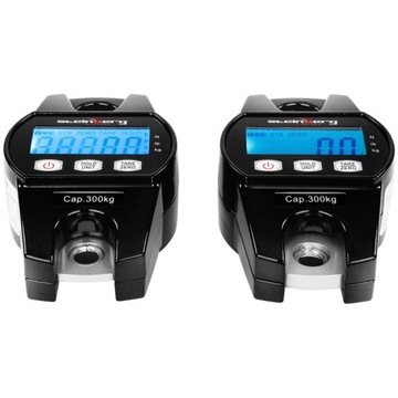 Весы с крюком подвесные электронные черные 300 кг с ЖК-дисплеем