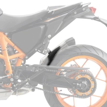 Przedłużenie Błotnik Pyramid Matowa czerń KTM 690 Duke R 2012-Aktualne