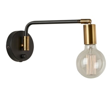 Lampa ścienna kinkiet IVETTE regulowany metal