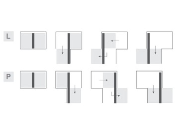 REJS Kosz Magic Corner Maxima Classic 100 Lewy GR