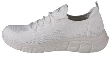 Skechers Damskie Buty Sportowe Bobs B Flex białe wygodne 40 EU