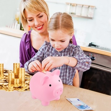 Копилка PIGGY открыта для денег и монет