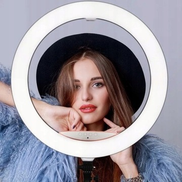 Кольцевая светодиодная лампа RING 45см, штатив 200Вт