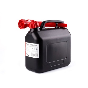 Kanister plastikowy, czarny 5L