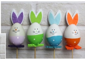 ЗАЙЧИК 3 шт ЗАЯЧКИ ПАСХАЛЬНЫЙ ЗАЯЧИК НА ВЕРСИКЕ ЧУДЕСНАЯ КОРЗИНА 25см STRO