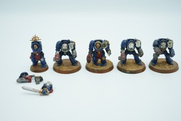 Warhammer 40k Space Marines Terminator Squad zestaw 5 figurek plastik