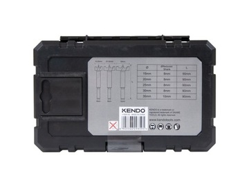 НАБОР ИЗ 5 СВЕРЛ FORSTNER ДЛЯ ДЕРЕВА 90MM