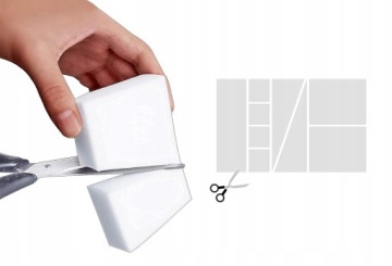 10x ВОЛШЕБНАЯ ГУБКА ДЛЯ ОЧИСТКИ ПЯТЕН УДАЛЯЕТ ПЯТЬ без химикатов, стены, дерево