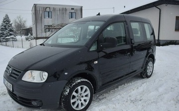Volkswagen Caddy III Furgon 1.9 TDI 75KM 2010 Volkswagen Caddy 1.9 TDI Navi Klima 5-Osobowy 2 KPL KOL Pdc Sprowadzony, zdjęcie 4
