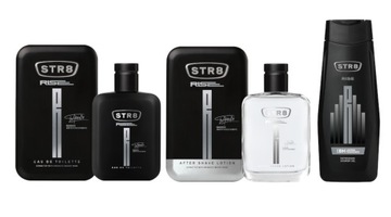STR8 RISE ZESTAW 3cz EDT100ml + ASL100ml + ŻEL400ml
