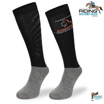 Летние носки для верховой езды - 45% микрофибра.