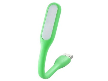 Силиконовая USB-лампа для ноутбука, 6 светодиодов, сильная