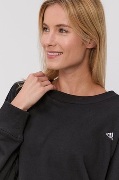 ADIDAS SPORTOWA BLUZA DAMSKA DRESOWA LUŹNA CZARNA