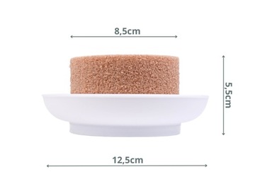 2x CIOTOLA MINI BAZA z GĄBKĄ POD STROIK Z KWIATÓW