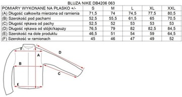 BLUZA MĘSKA NIKE treningowa dri-fit rozpinana S