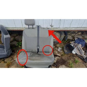 OPEL VIVARO 2005 SEDADLA POHOVKA