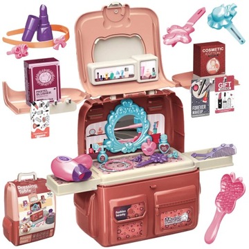 ТЮРЕМНЫЙ СТОЛИК ДЛЯ ДЕВОЧКИ, НАБОР БЬЮТИ-ТРЕКОВ