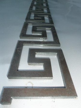 Wzór Grecki 100x1460x4mm Balustrady Bramy Ozdoby