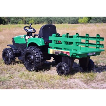 МЕГА СЕЛЬСКОХОЗЯЙСТВЕННЫЙ ТРАКТОР С ПРИЦЕПОМ 2X200, 24В, S