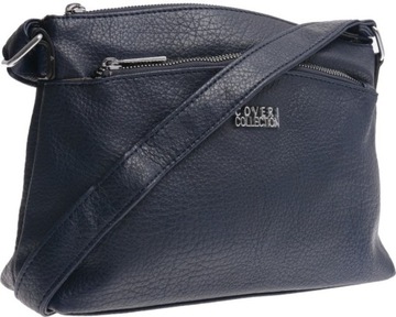 MAŁA TOREBKA SPORTOWO ELEGANCKA LISTONOSZKA granat