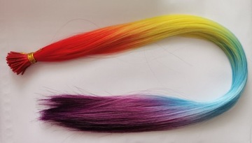 ЦВЕТНАЯ РАДУГА STRAINTS микрокольца + свободные кольца