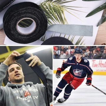 ПРОТИВОСКОЛЬЗЯЩАЯ ХОККЕЙНАЯ ЗАЩИТНАЯ ЛЕНТА 2,5 СМ*25 М ХОККЕЙНАЯ ЛЕНТА