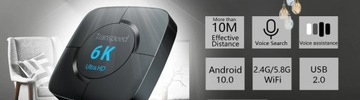 TRANSPEED 6K Android BOX Декодер Smart TV HIT 4/32