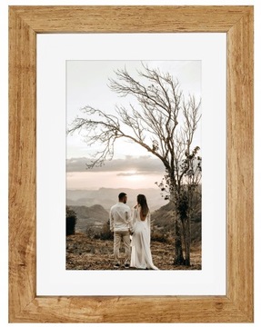 Ramka 15x21 passe-partout 13x18 Italia dąb Wotan