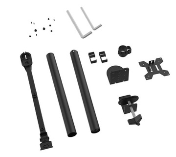 Держатель монитора высотой 80 см, универсальный регулируемый, 13–32 дюйма